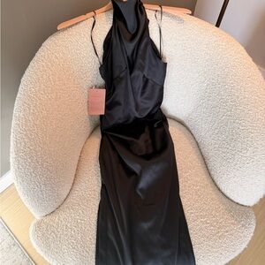 BLK DNM Black Backless Dress, NWT